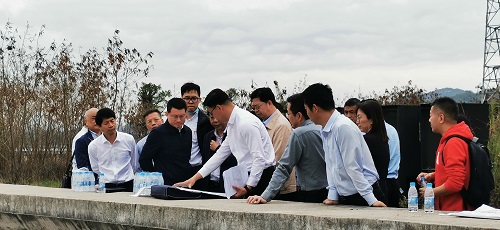 厦门市领导莅临特房海湾公司代建的马銮海堤水船闸整改项目工程现场进行调研1.jpg